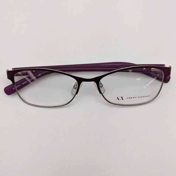 🕶️Armani Exchange AX1010 6050 Eyeglasses 53/16 140 /YHI252🕶️​ - Picture 1 of 6